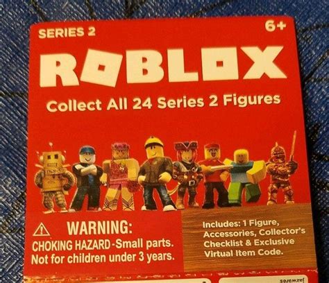 ROBLOX (7 figures) Series 1 & 2 Blind Box collection set with codes ...