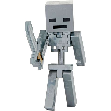 Minecraft Attacking Wither Skeleton Basic Figure - Walmart.com - Walmart.com