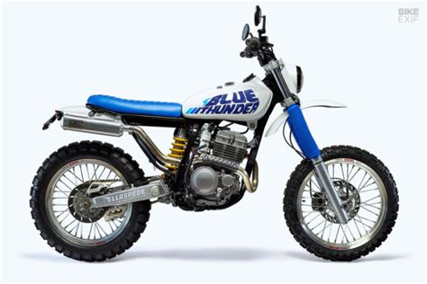 Blue Thunder: Finally, someone scrambles the TTR250 | Bike EXIF