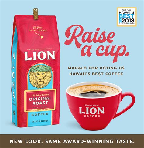 Lion Coffee Brand Refresh