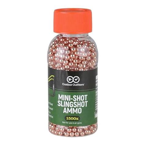 OUTDOOR OUTFITTERS SLINGSHOT AMMO 1/4" X250 — Delta Mike Ltd