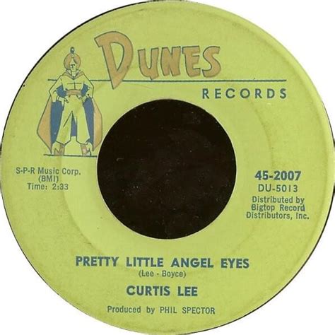 Curtis Lee – Pretty Little Angel Eyes Lyrics | Genius Lyrics