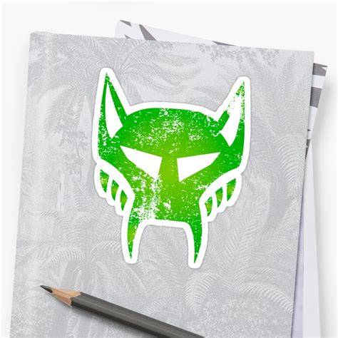 "Maximals Logo · Distressed" Sticker by Logogami | Redbubble