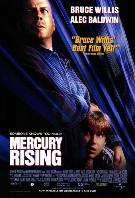 Mercury Rising Movie Posters From Movie Poster Shop