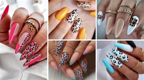 21+ Stylish Leopard Nail Designs 2023