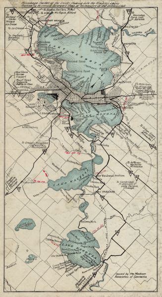 Map Of Northern Wisconsin Lakes