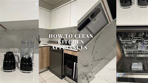 HOW TO CLEAN YOUR KITCHEN APPLIANCES | CLEANING HACKS - YouTube