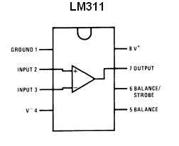 LM311 SMT Voltage Comparator IC | NightFire Electronics LLC