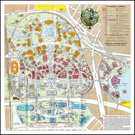 https://flic.kr/p/oZrV3i | 1964 - 1965 New York World's Fair Map ...