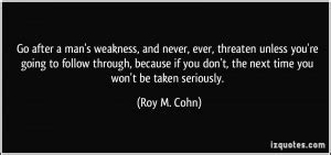 Roy Cohn Quotes. QuotesGram