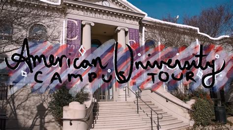 American University Campus Tour - YouTube