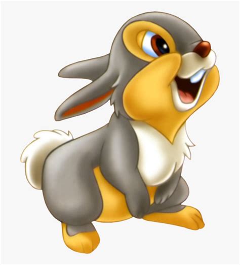 Thumper From Bambi - Disney Rabbit Characters , Free Transparent ...