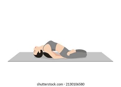 Fish Pose Variation Lotus Elbows Beautiful Stock Vector (Royalty Free) 2130106580 | Shutterstock