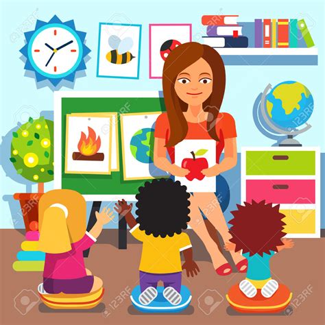 kids sitting with teacher clipart 20 free Cliparts | Download images on ...