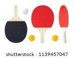 Free Image of Two table tennis bats with a ball | Freebie.Photography