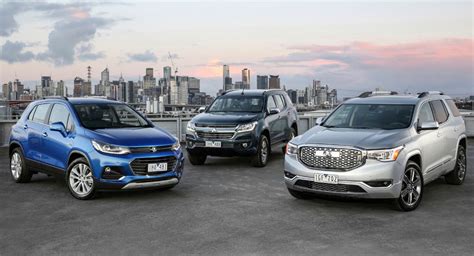 Holden Unveils New Models For Australia, Including Re-Badged GMC Acadia ...