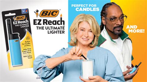 Snoop Dogg and Martha Stewart Promote BIC Lighter