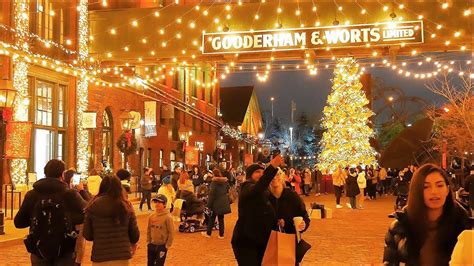 Winter Village Distillery District Christmas Market in Toronto ...