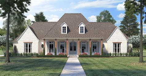 Acadian Style House Plan With Outdoor Living - Family Home Plans Blog