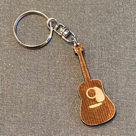 Laser Etched Maple Wood Keychain – CultureSonar