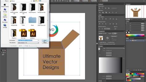 Adobe Illustrator CS6 Ultimate Vector Designs SpeedArt - YouTube