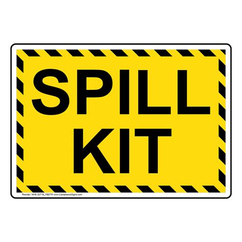 Spill Kit Location Sign National Safety Signs Austral - vrogue.co