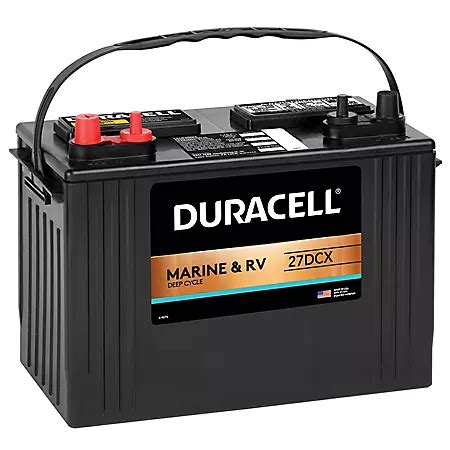 Duracell Marine Deep Cycle Battery, Group size 27 - Sam's Club