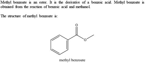 Methyl Benzoate Lewis Structure