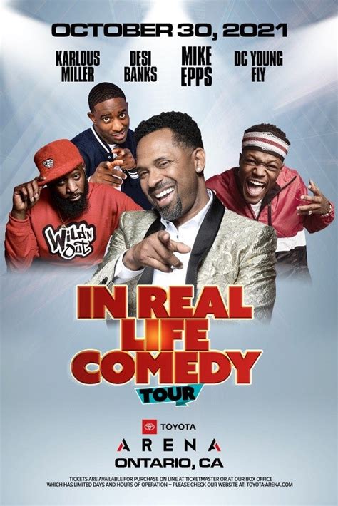 IN REAL LIFE COMEDY TOUR - MIKE EPPS BRINGS ALL-NEW SHOW TO TOYOTA ...