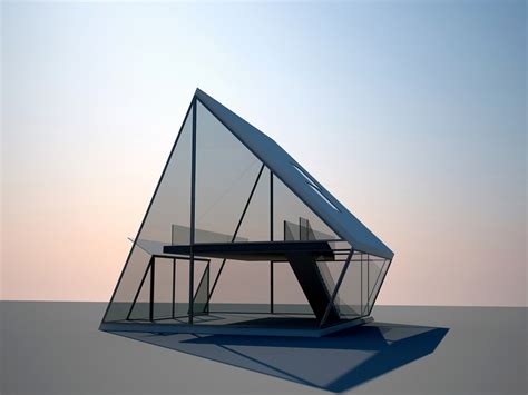 glass structure on Behance