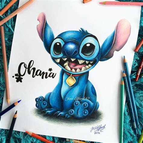 #StitchingDawing | Stitch drawing, Cute drawings, Disney drawings