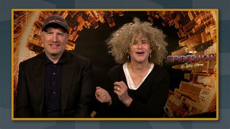 Kevin Feige & Amy Pascal Interview: Spider-Man No Way Home - YouTube