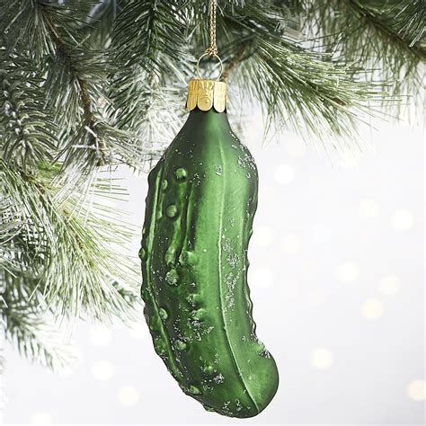 The Pickle On The Christmas Tree: A German Tradition – Craftsmumship