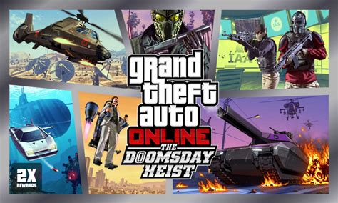 Doomsday Heist giving GTA Online players 2x rewards this week