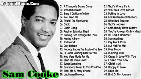 Best Songs Of Sam Cooke | Sam Cooke Greatest Hits Full Album [Real HD/Mp3] | Best songs, Sam cooke