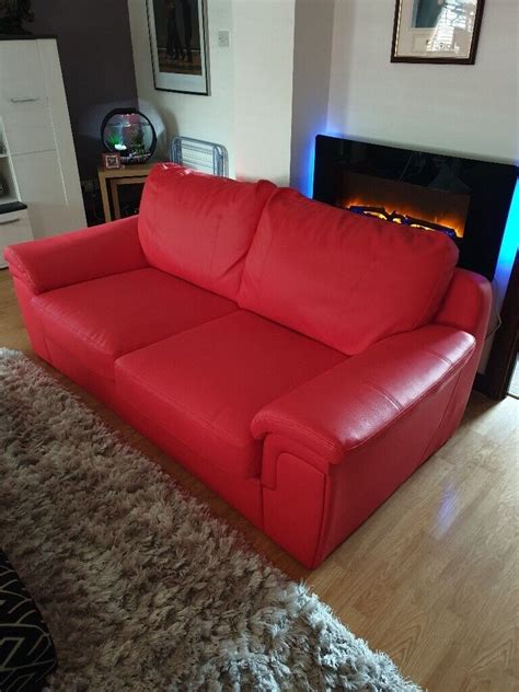 Beautiful red sofa bed | in Aberdeen | Gumtree