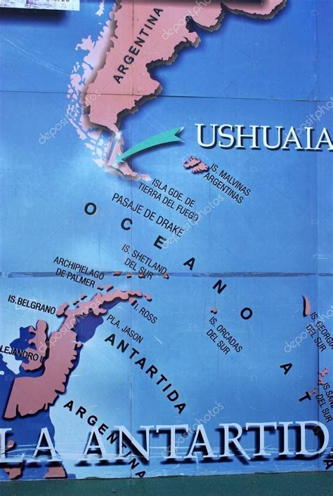 Argentina Ushuaia Map - Ushuaia tourist map - Location maps of cities ...