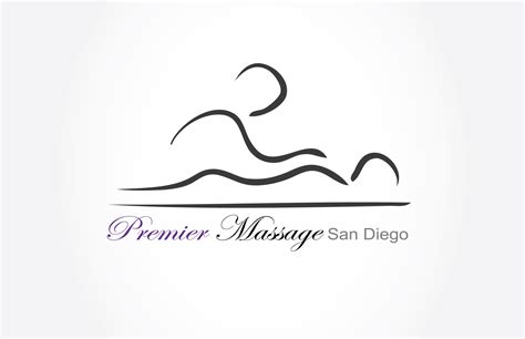 Branding Logo Design: Premier Massage San Diego | Foi Designs