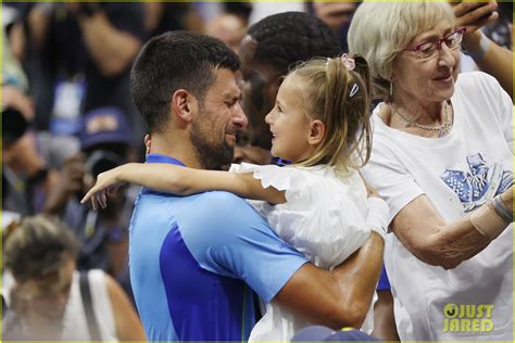 Novak Djokovic Celebrates U.S. Open Win With Wife Jelena & Their Two ...