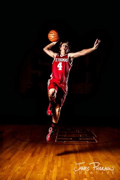 James Pharaon Creative: St. Thomas High School Basketball {Portraits}