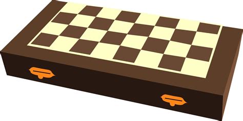 Chess board, illustration, vector on white background. 13501809 Vector ...