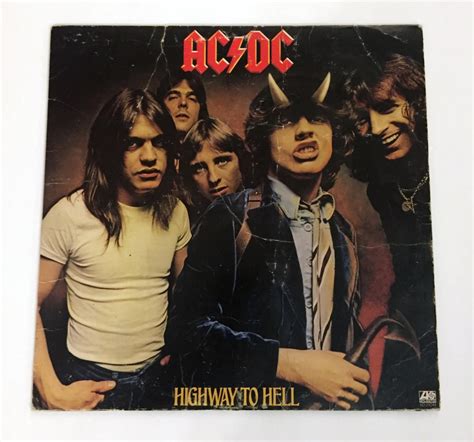 Original AC/DC Highway to Hell Vinyl Record LP 1979 Album Acdc Ac / Dc - Etsy