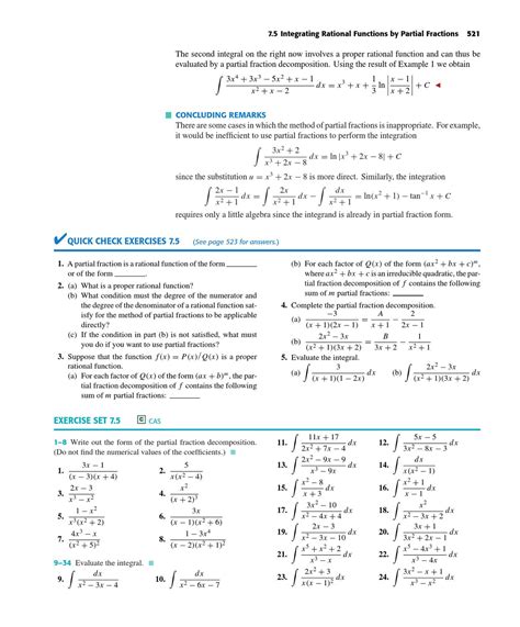 Partial Fraction Decomposition Cheat Sheet