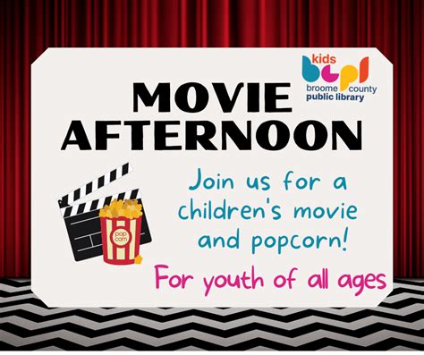 Children's Movie Afternoon | Broome County Public Library