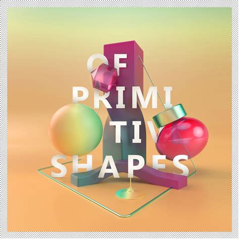 The geometry of primitive shapes on Behance | Shapes, Primitive, Geometry