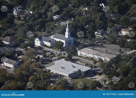 Aerial Small Town Royalty Free Stock Photo - Image: 16771185