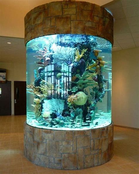 21+ Stunning Indoor Aquarium Design Ideas for Inspiring Home Decorations #homedesignideas # ...