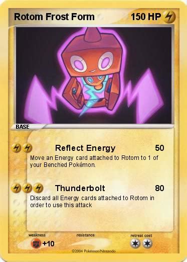 Pokémon Rotom Frost Form 1 1 - Reflect Energy - My Pokemon Card