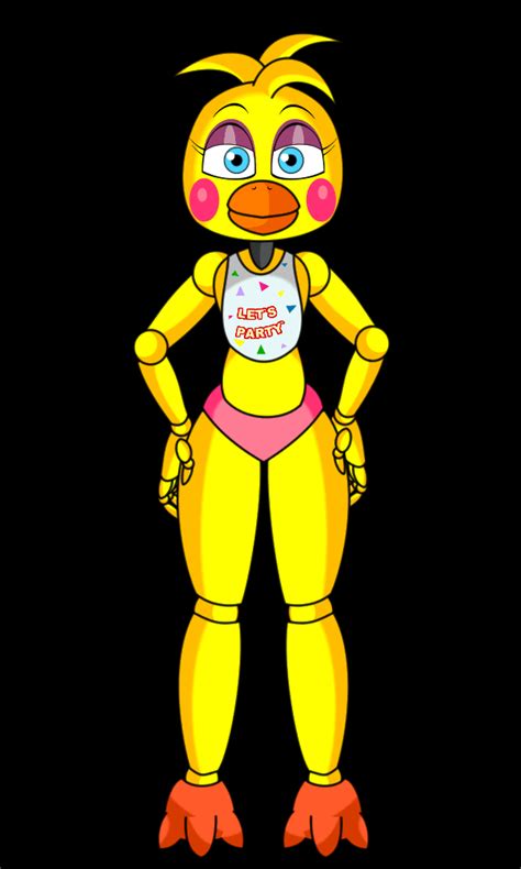 TOY CHICA darkness by mayozilla on DeviantArt