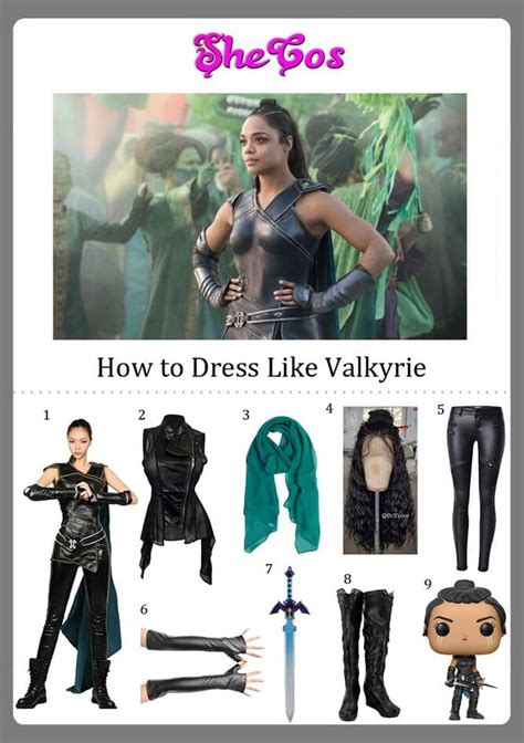 How To Make A Valkyrie Costume For Halloween | SheCos Blog